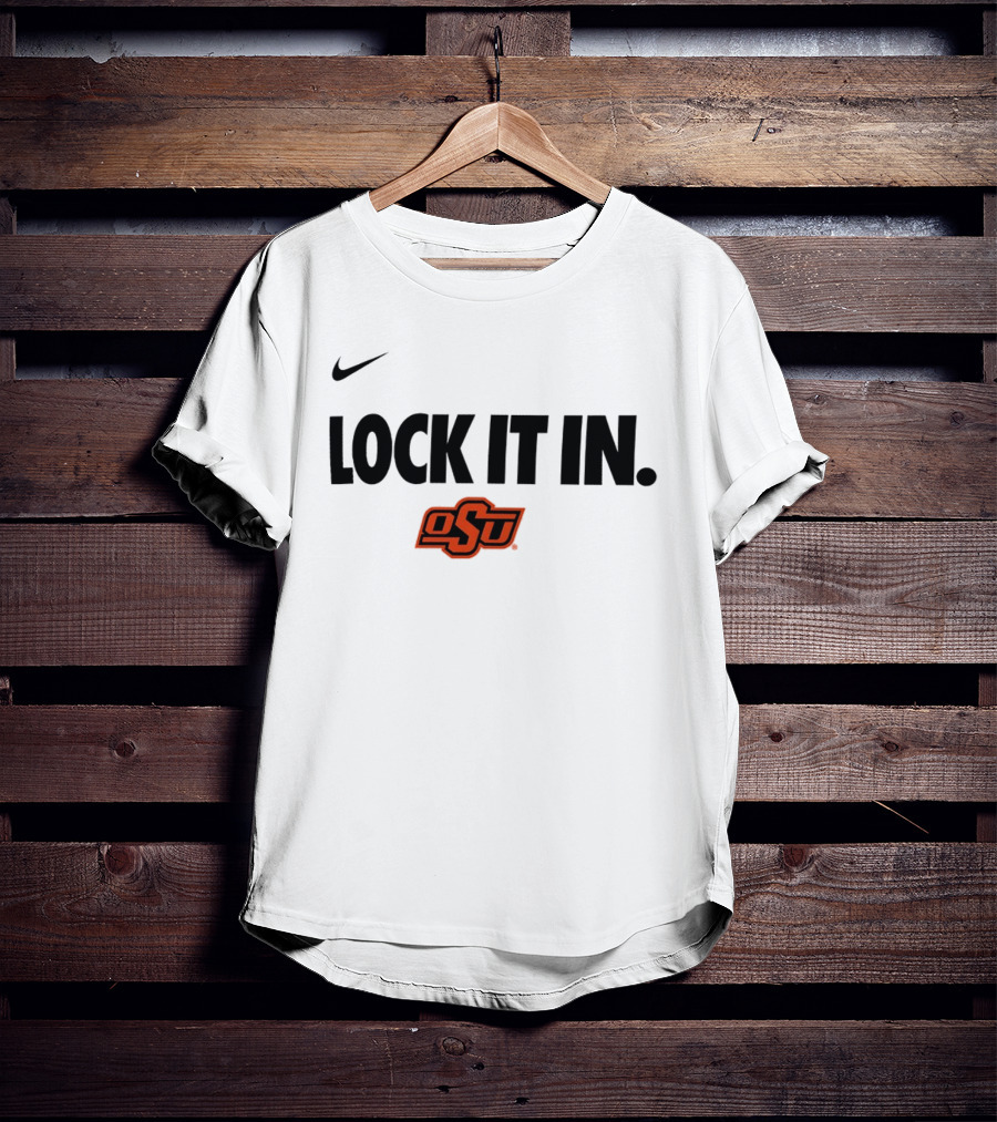 Nike Lock It In Oklahoma State Cowboys OSU 2026 WCC T-Shirt