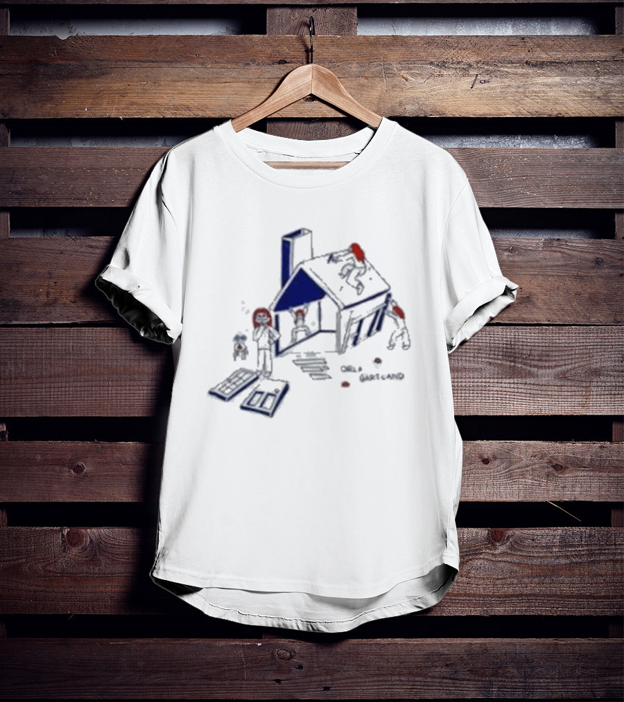 Orla Gartland A Work In Progress House Art Playful Red Haired Characters T-Shirt