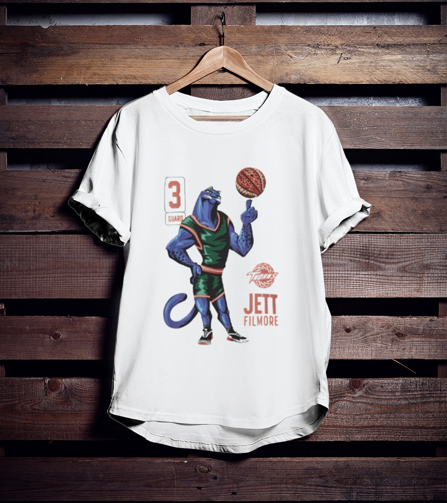 3 Champs Jett Filmore Thundercats Basketball Panther T-Shirt