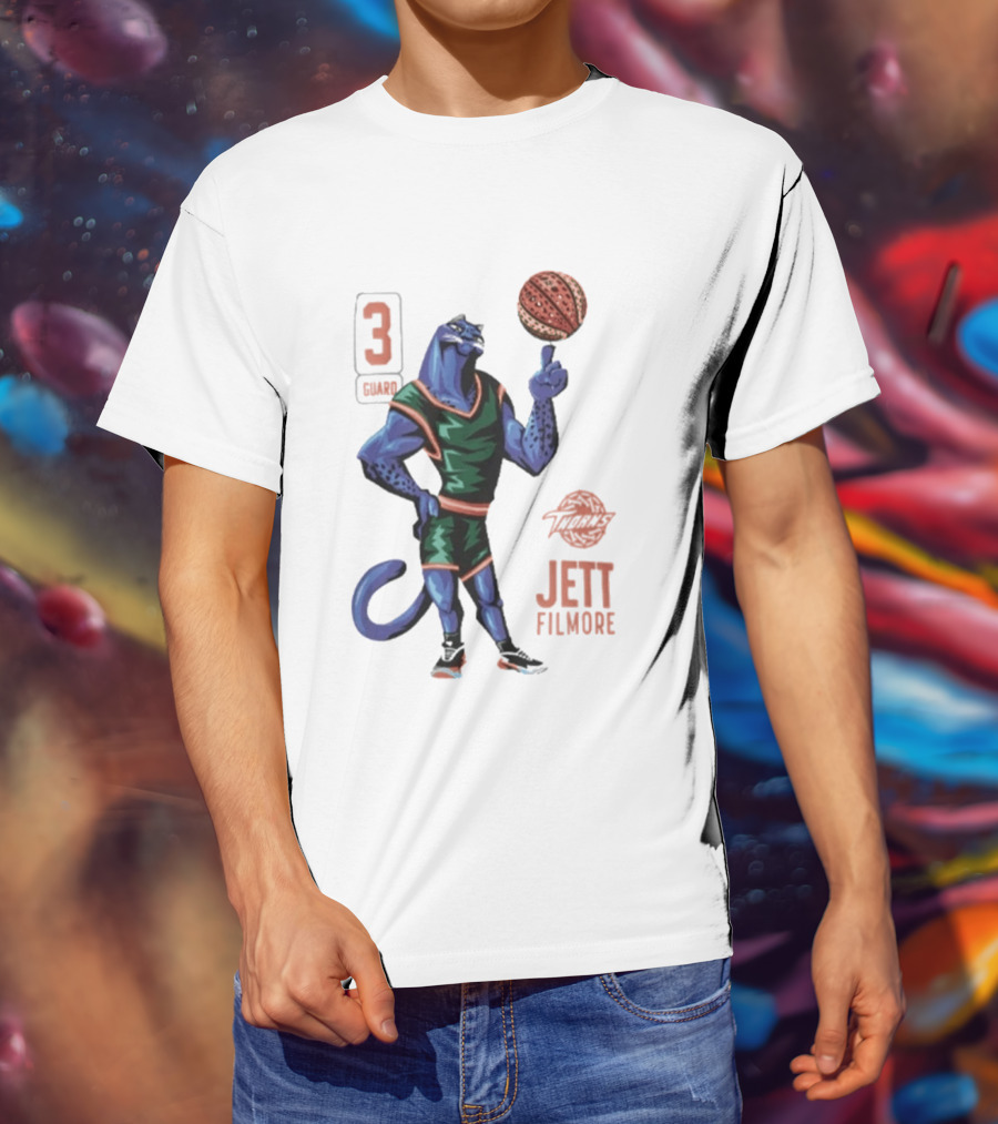 3 Champs Jett Filmore Thundercats Basketball Panther T-Shirt