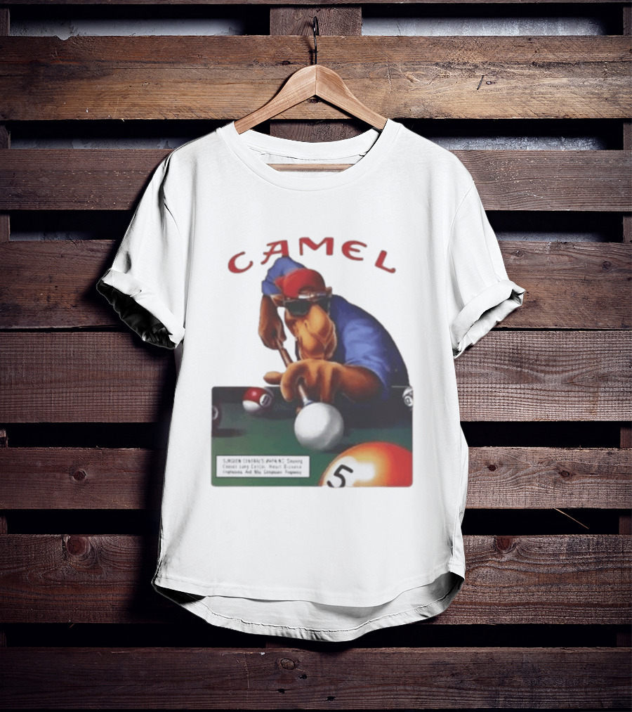 Camel 75th Birthday Joe Pool Player T-Shirt