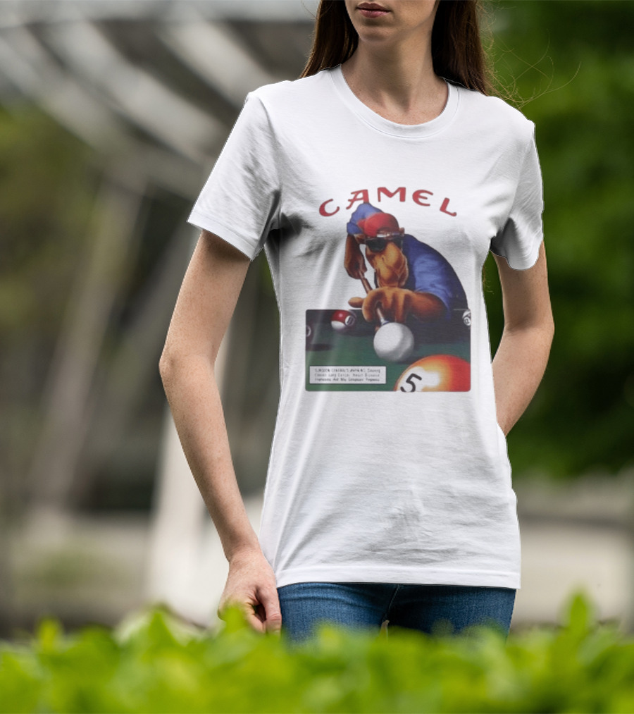 Camel 75th Birthday Joe Pool Player T-Shirt