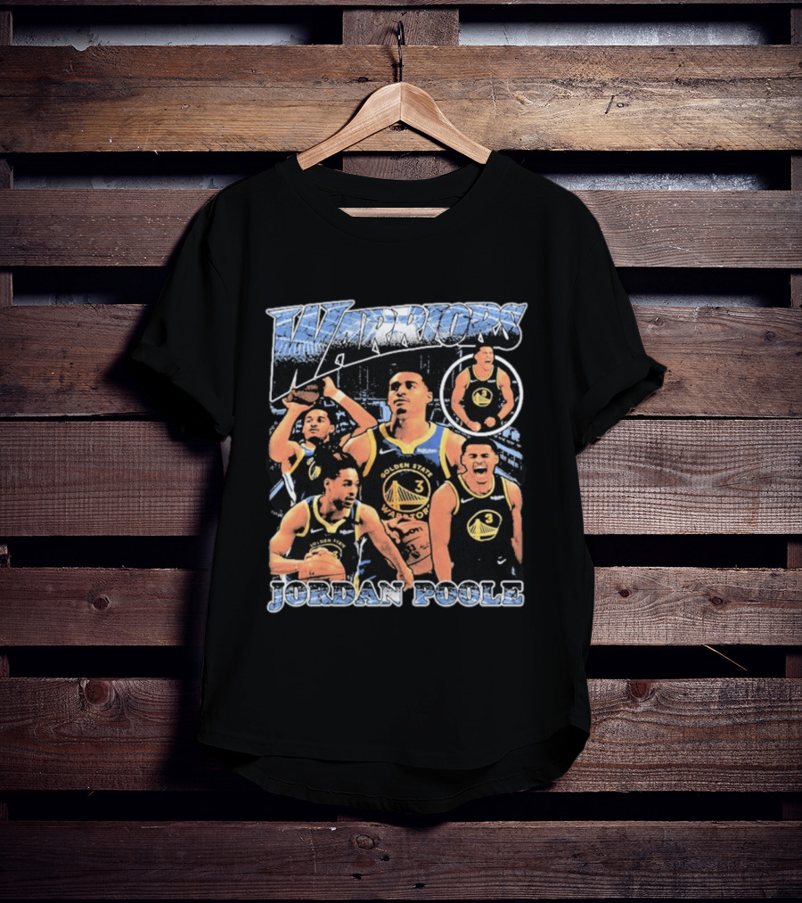 Warriors Golden State Jordan Poole NBA Basketball Player T-Shirt