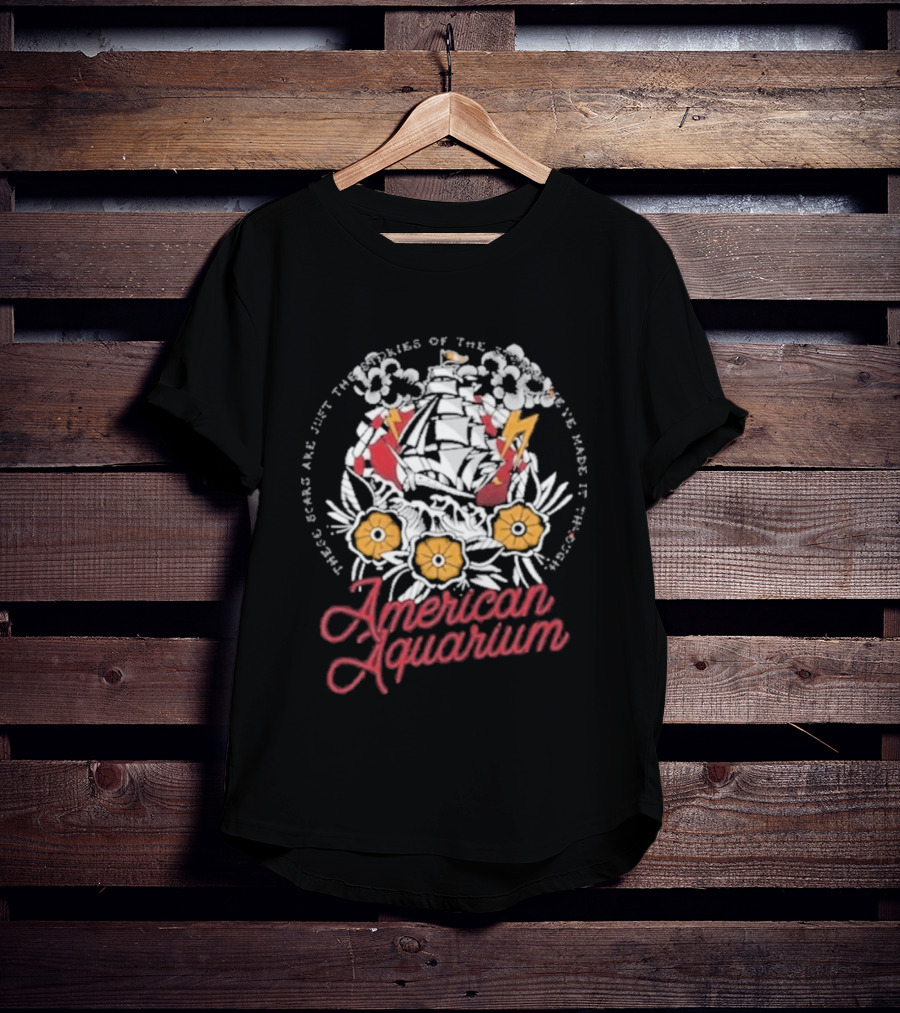 American Aquarium Hope Floats Sinking Ship Roses Make It Through T-Shirt