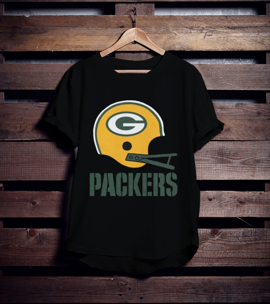 Green Bay Packers Helmet G Icon Packers T-Shirt