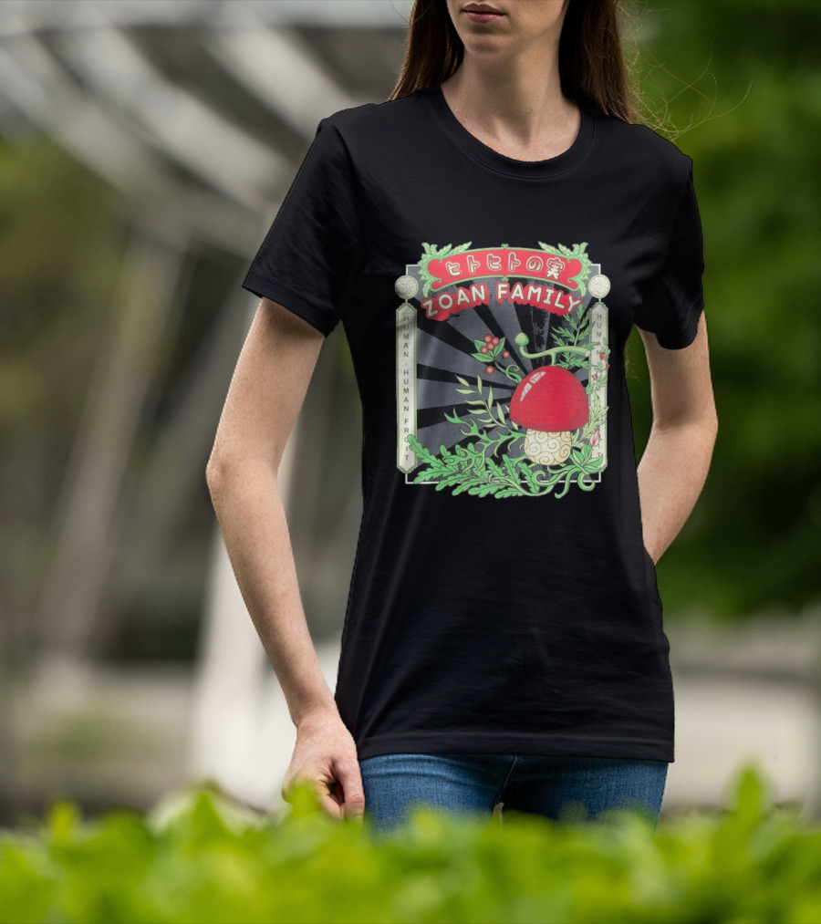 One Piece Celio Noir Homme Tony Tony Chopper Zoan Family Human Human Fruit T-Shirt