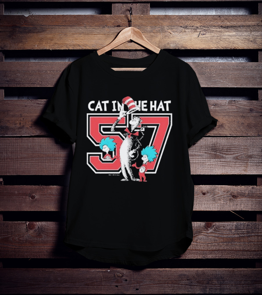 Cat In The Hat 57 Thing One And Thing Two T-Shirt