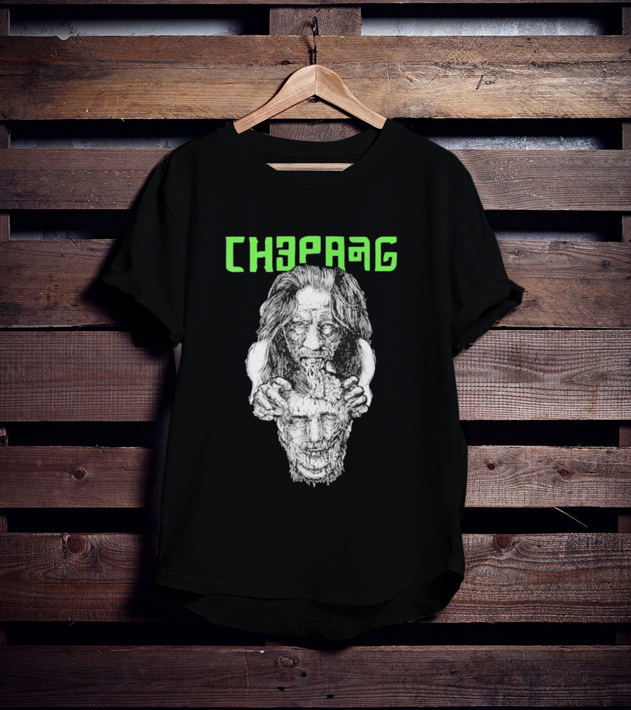 Chepang Chepang Horror Face T-Shirt