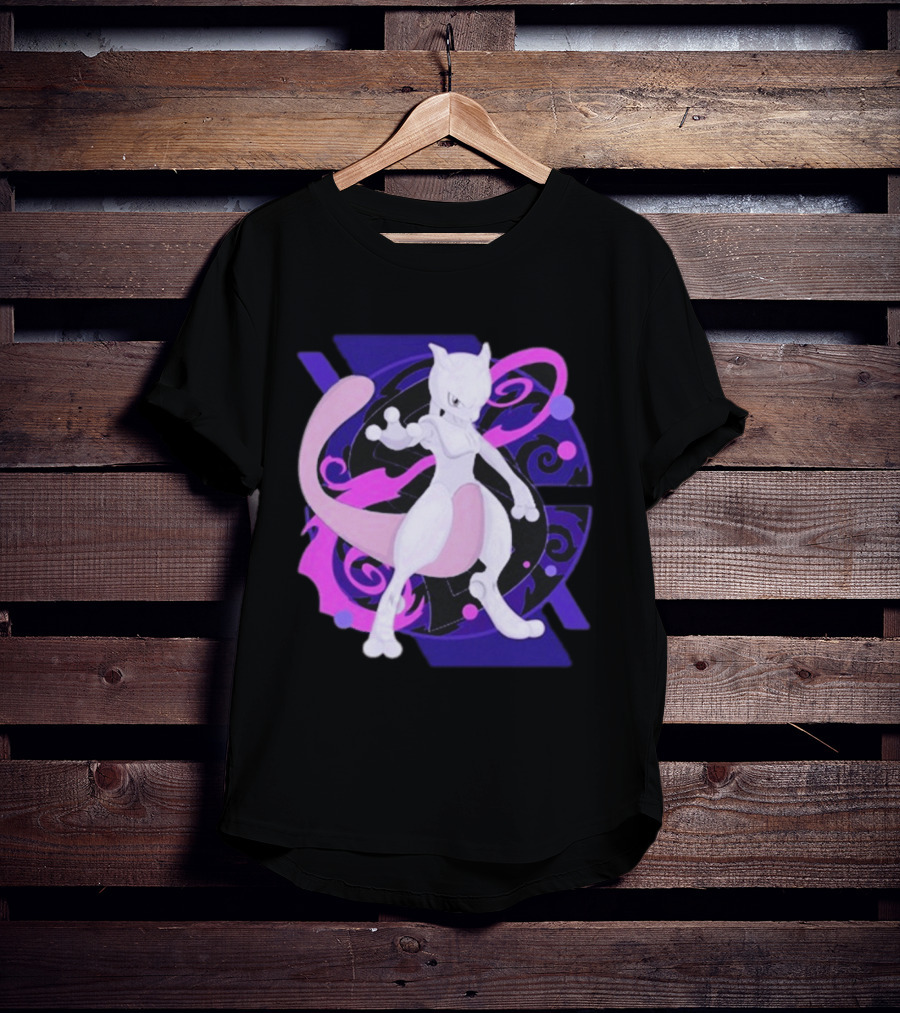 Mewtwo Pokemon Go Fest 2026 Psychedelic T-Shirt
