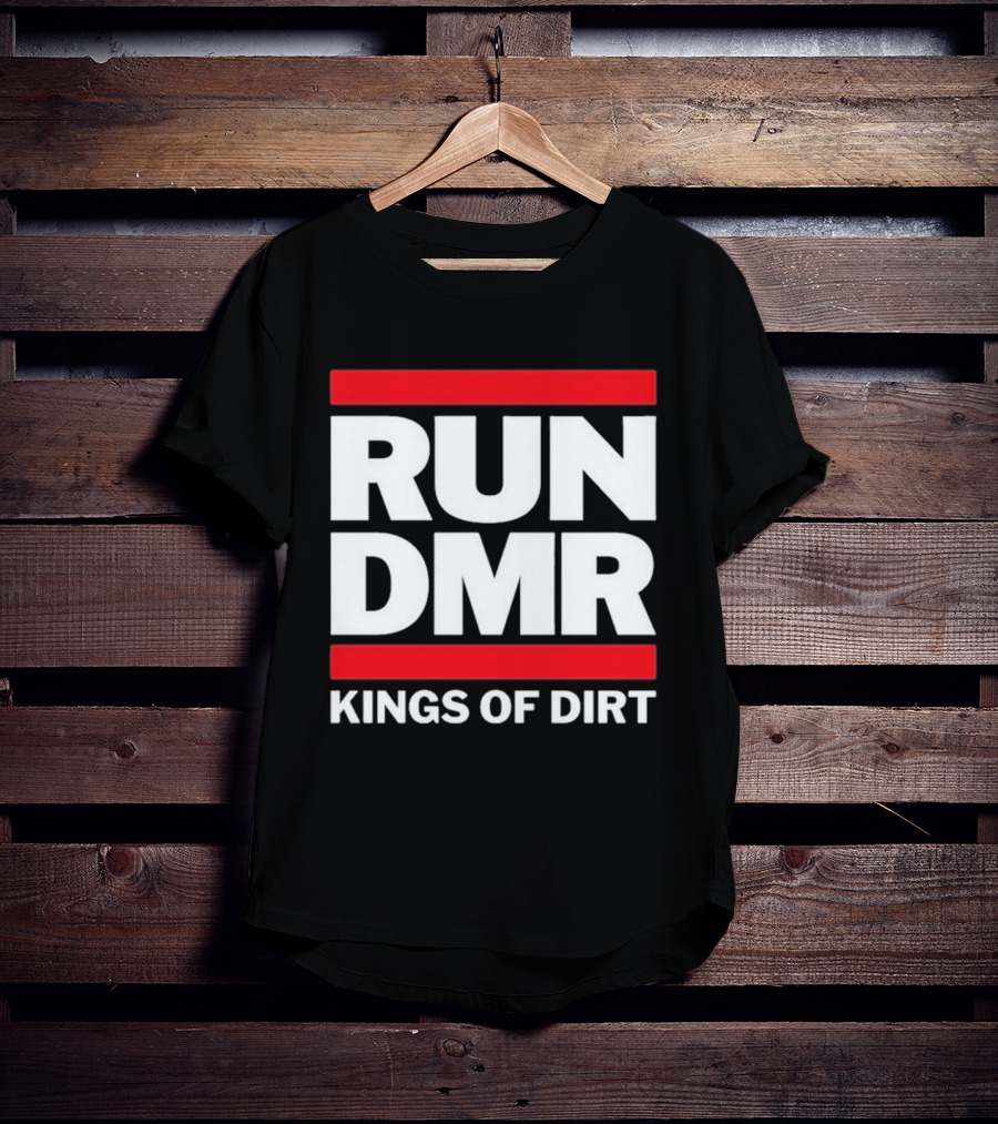 RUN DMR Kings Of Dirt Moto BMX Enthusiasts T-Shirt