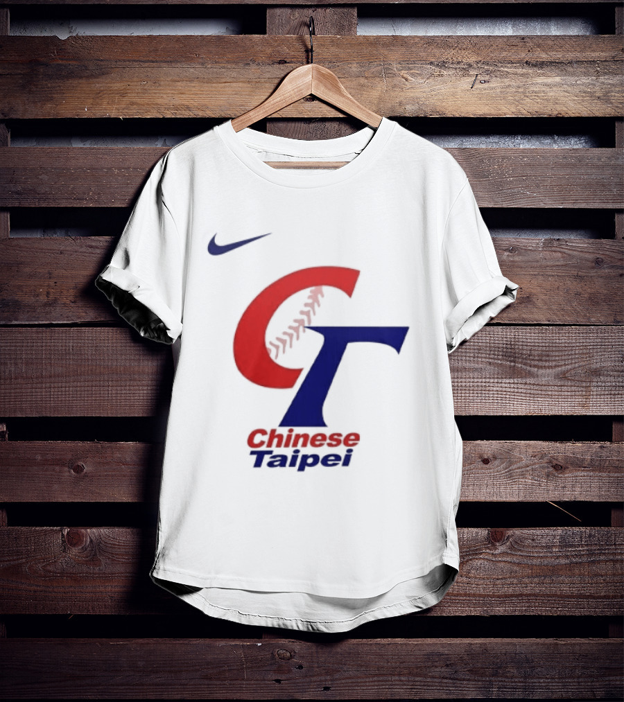 Chinese Taipei Special WBC 2026 Two Sided CT Baseball T-Shirt