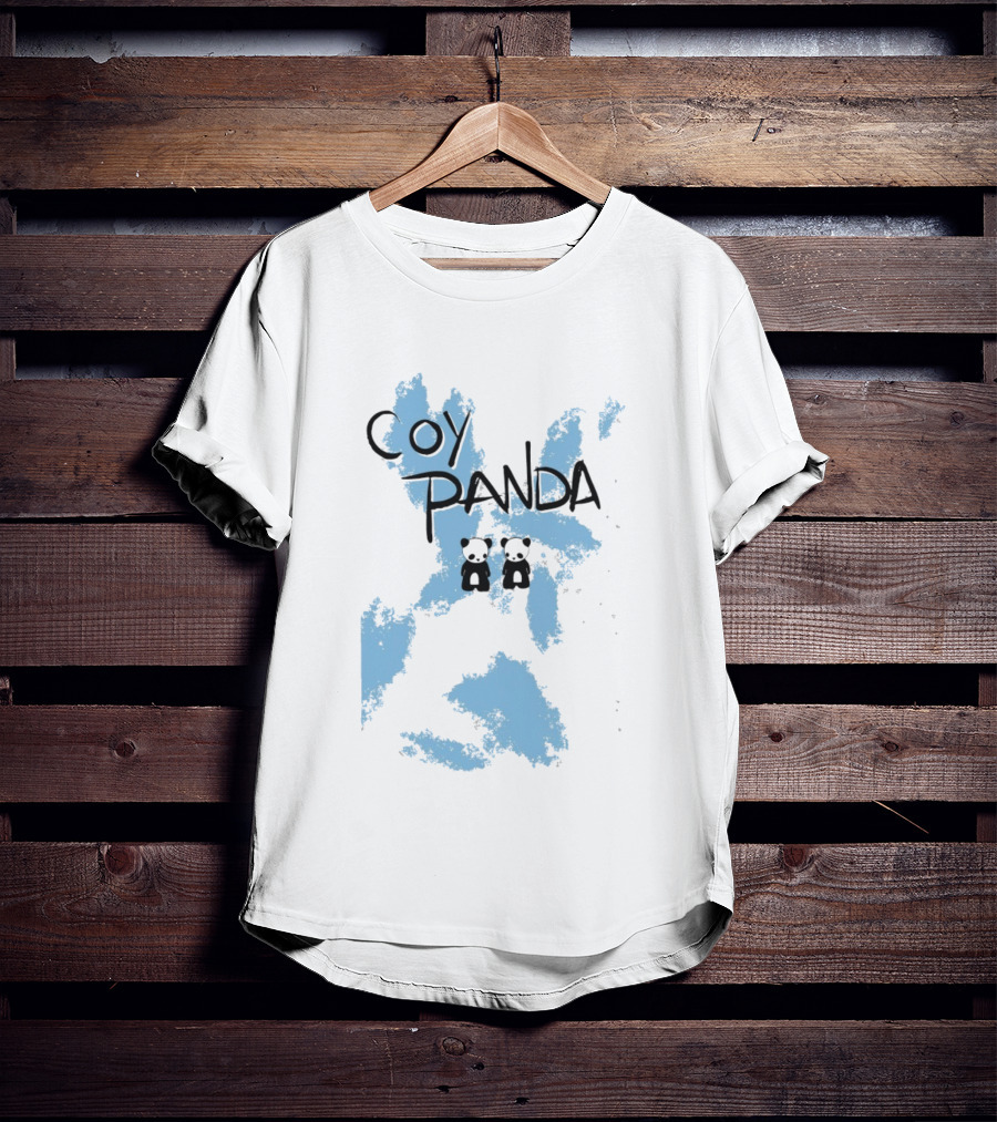 Coy Panda Chaos Like It's Paint T-Shirt