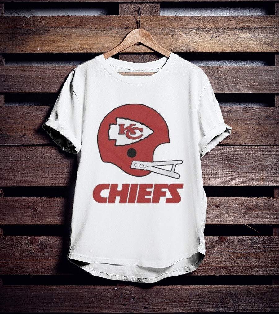 Kansas City Chiefs KC Helmet Logo Chiefs T-Shirt