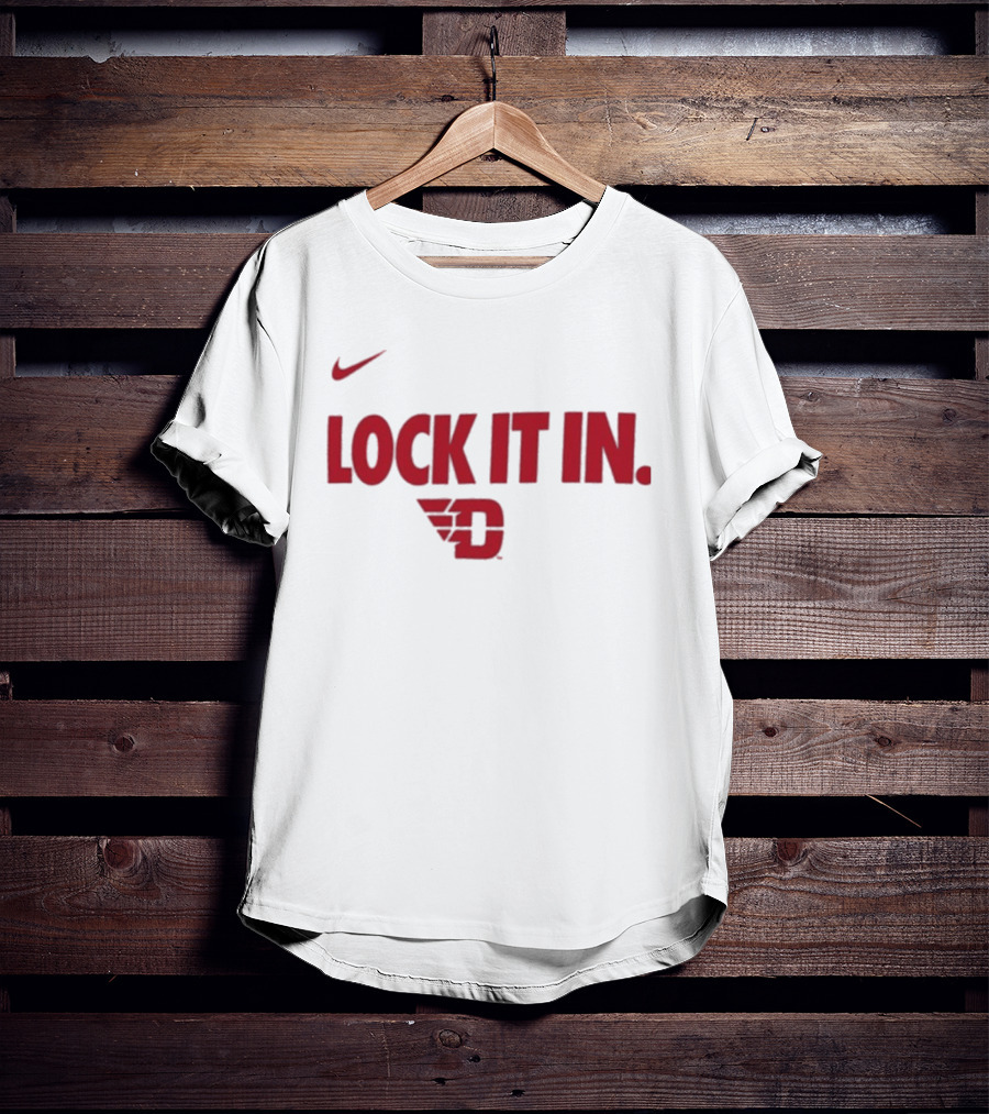 Nike Lock It In Dayton Flyers T-Shirt