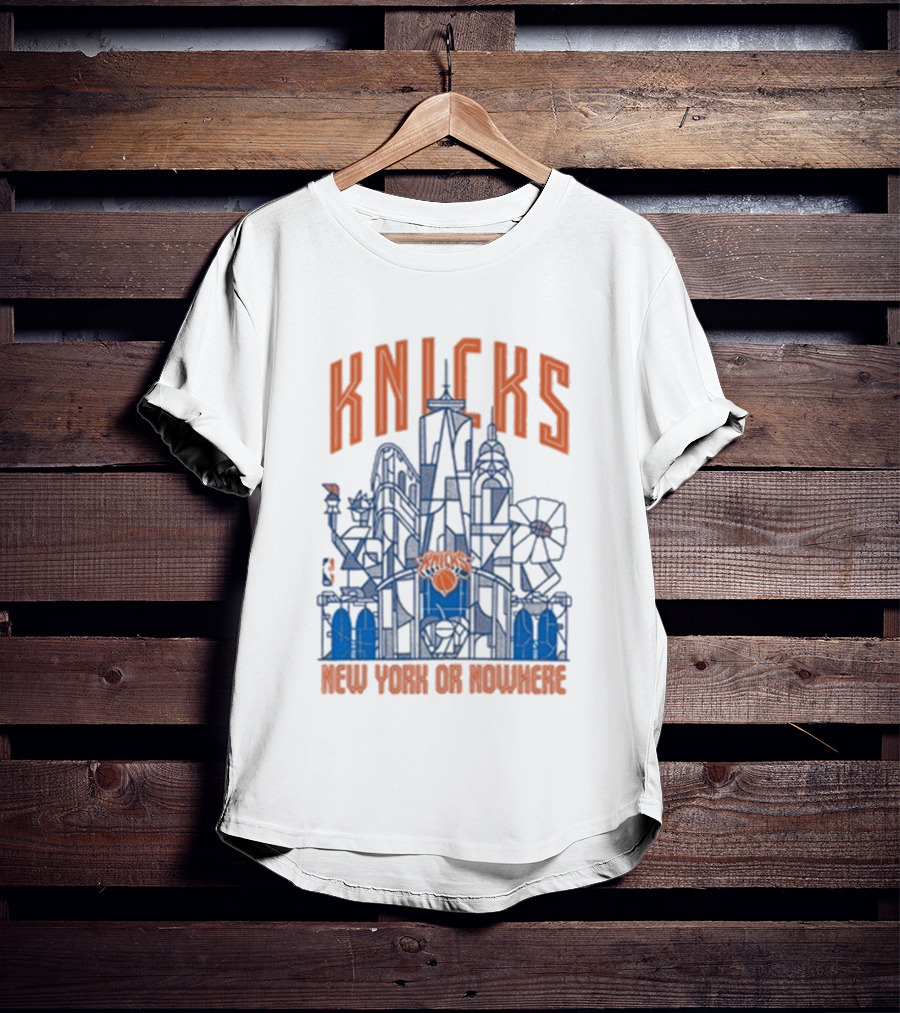 Knicks New York Or Nowhere Skyscraper T-Shirt
