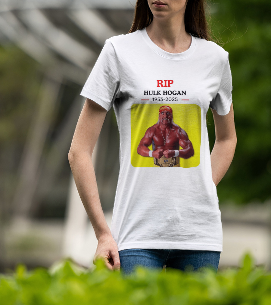 RIP Hulk Hogan 1953 2025 Wrestling Legend T-Shirt