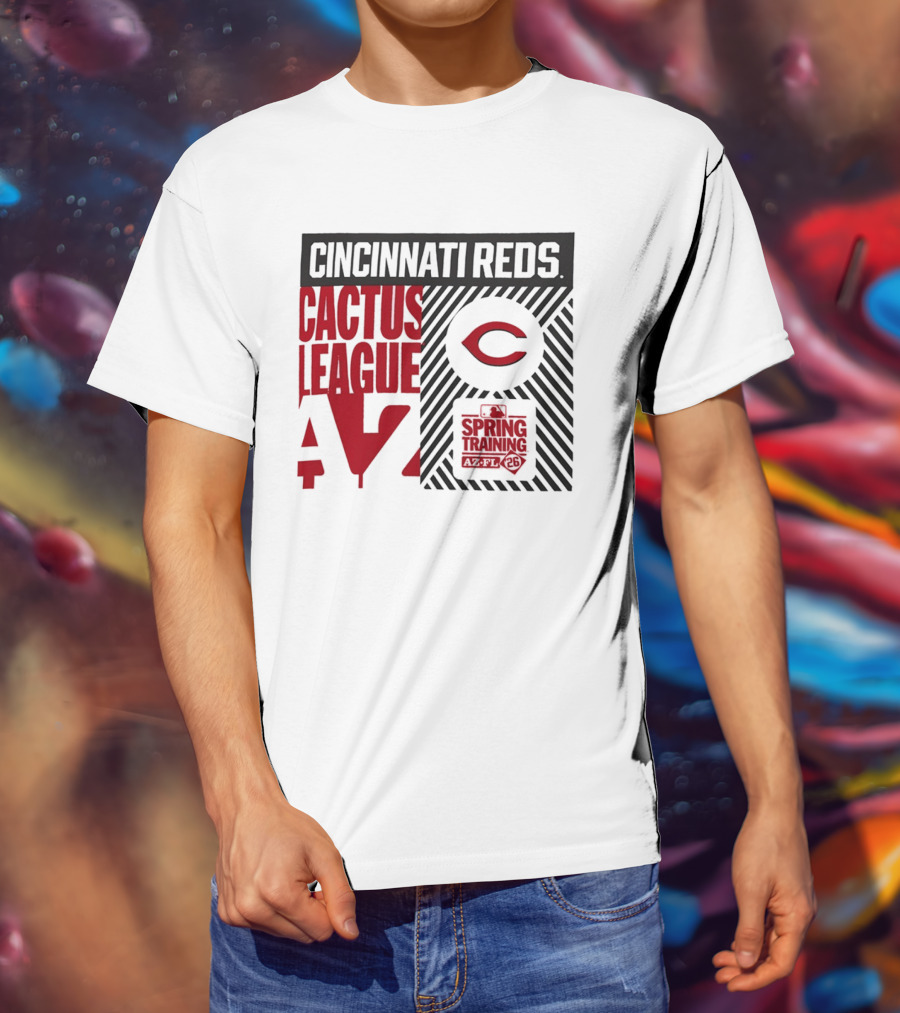 Cincinnati Reds Cactus League AZ 2026 Spring Training T-Shirt