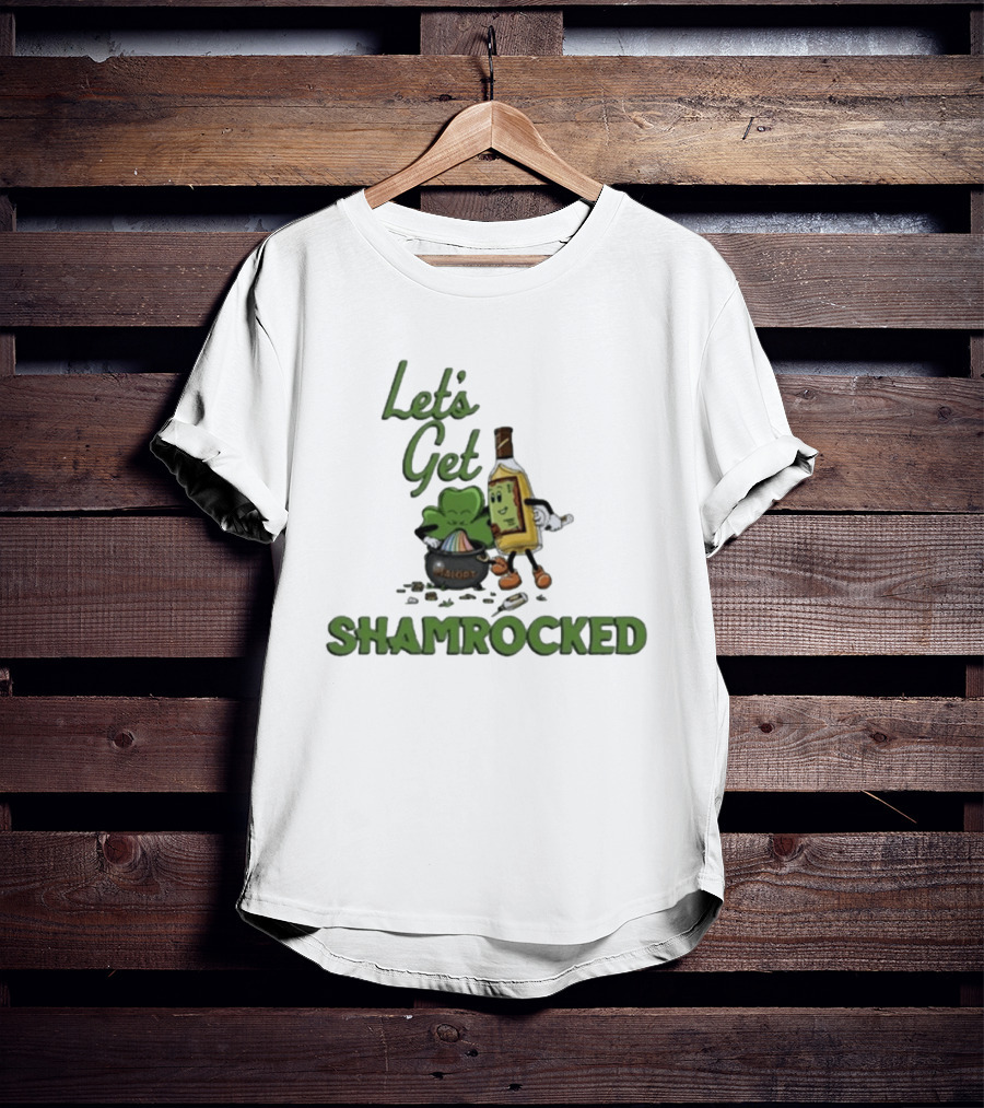 Let's Get Shamrocked Malört St. Patrick's Day T-Shirt