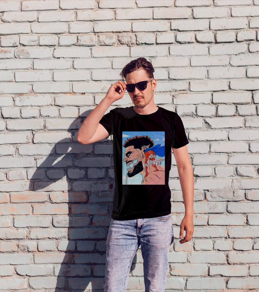 Attack On Titan Jalen Brunson New York Knicks T-Shirt