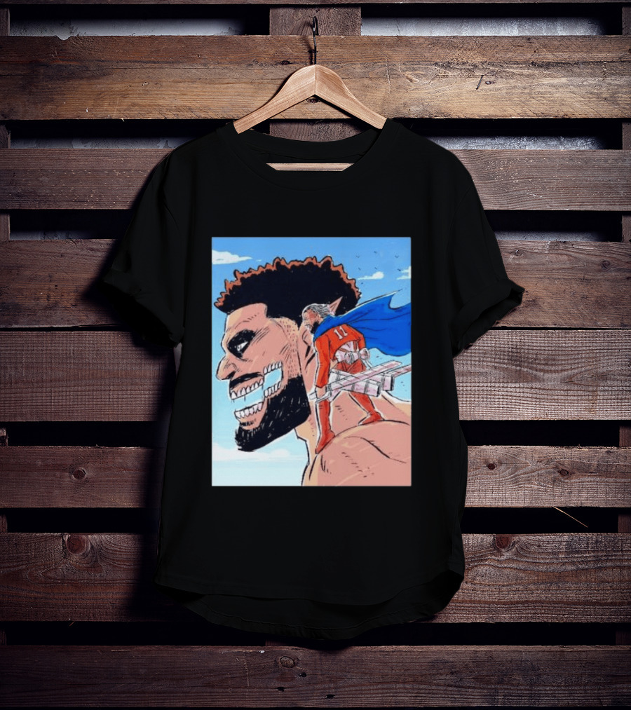 Attack On Titan Jalen Brunson New York Knicks T-Shirt
