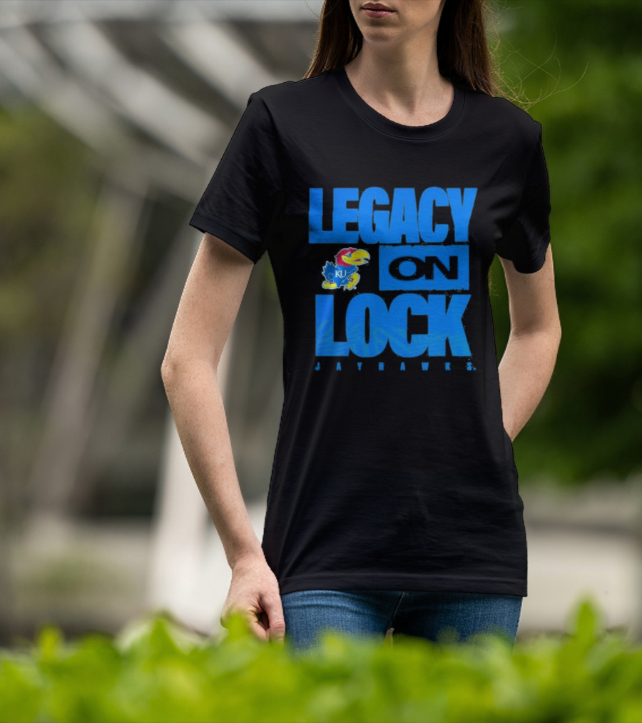 Legacy On Lock Kansas Jayhawks 2026 March Madness T-Shirt