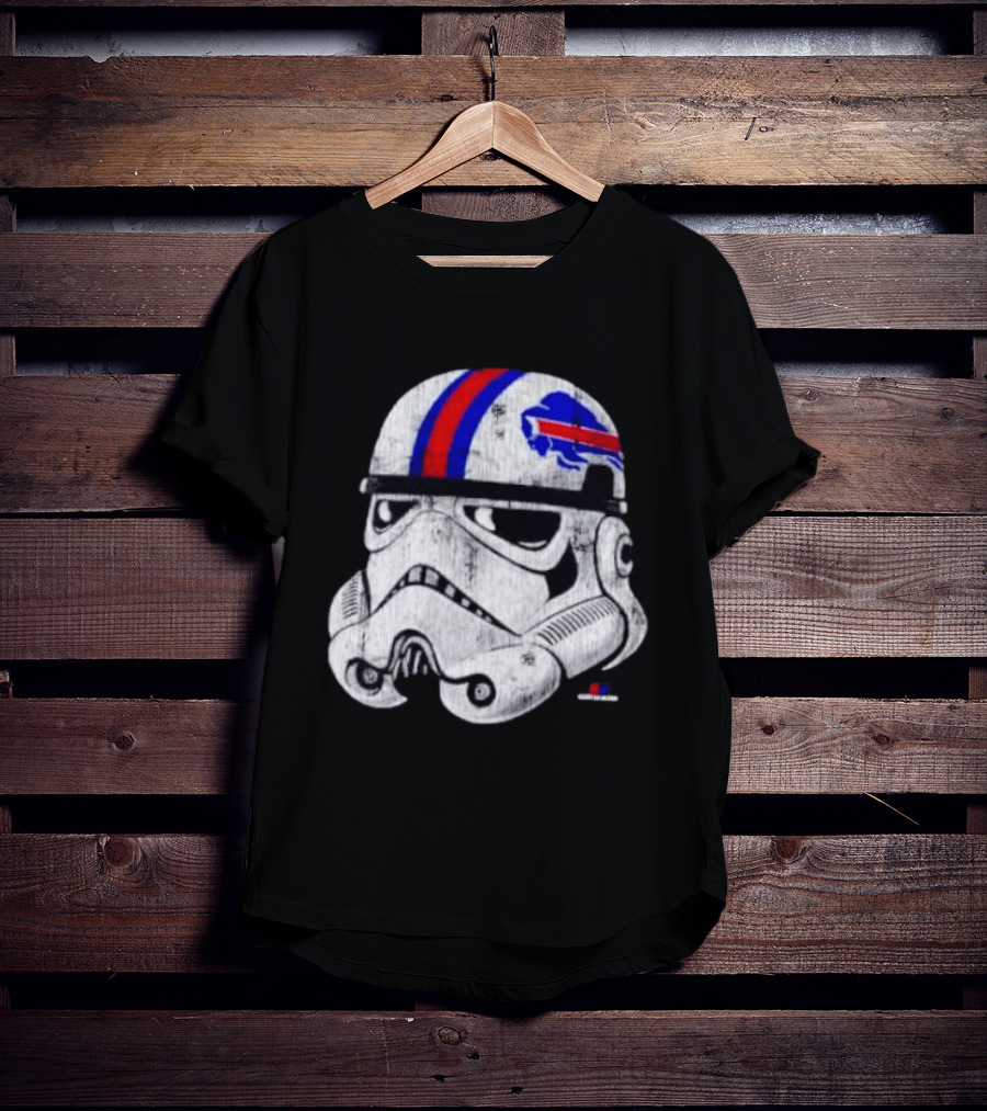 Buffalo Bills Storm Trooper Helmet Mafia T-Shirt