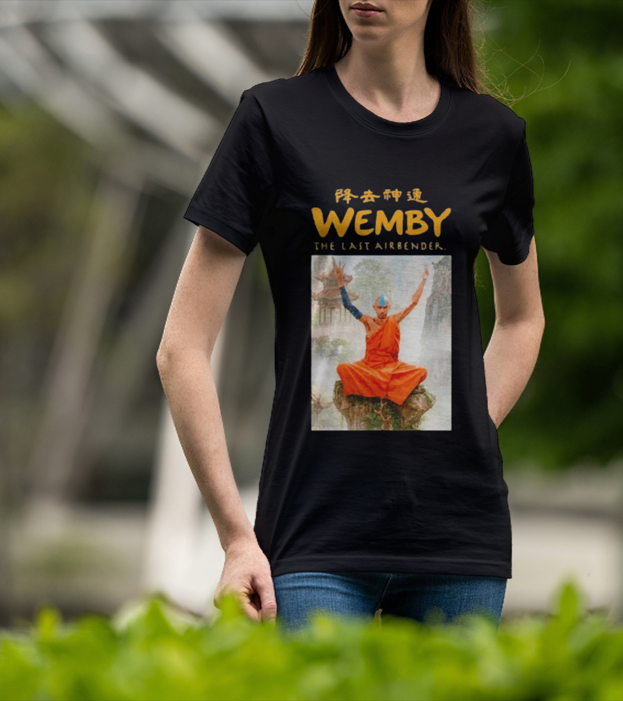 Wemby The Last Airbender Avatar Parody Monk T-Shirt