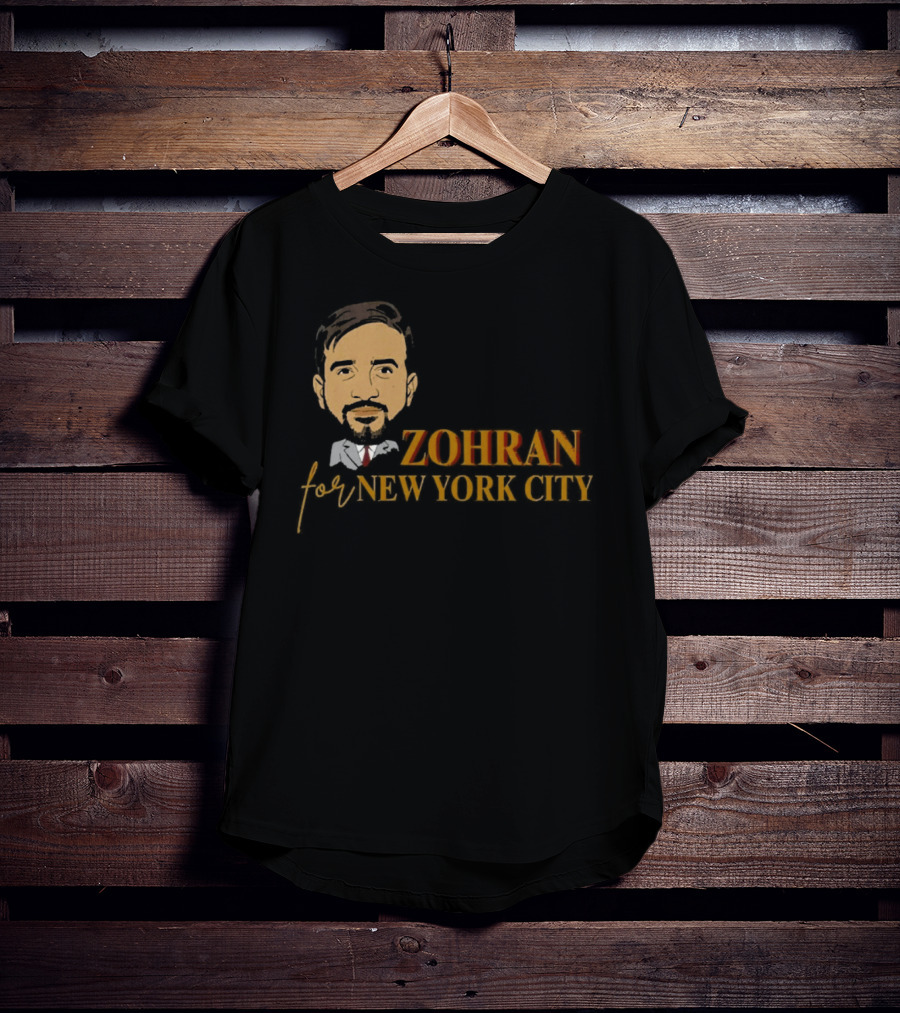 Zohran For New York City 2025 Campaign T-Shirt