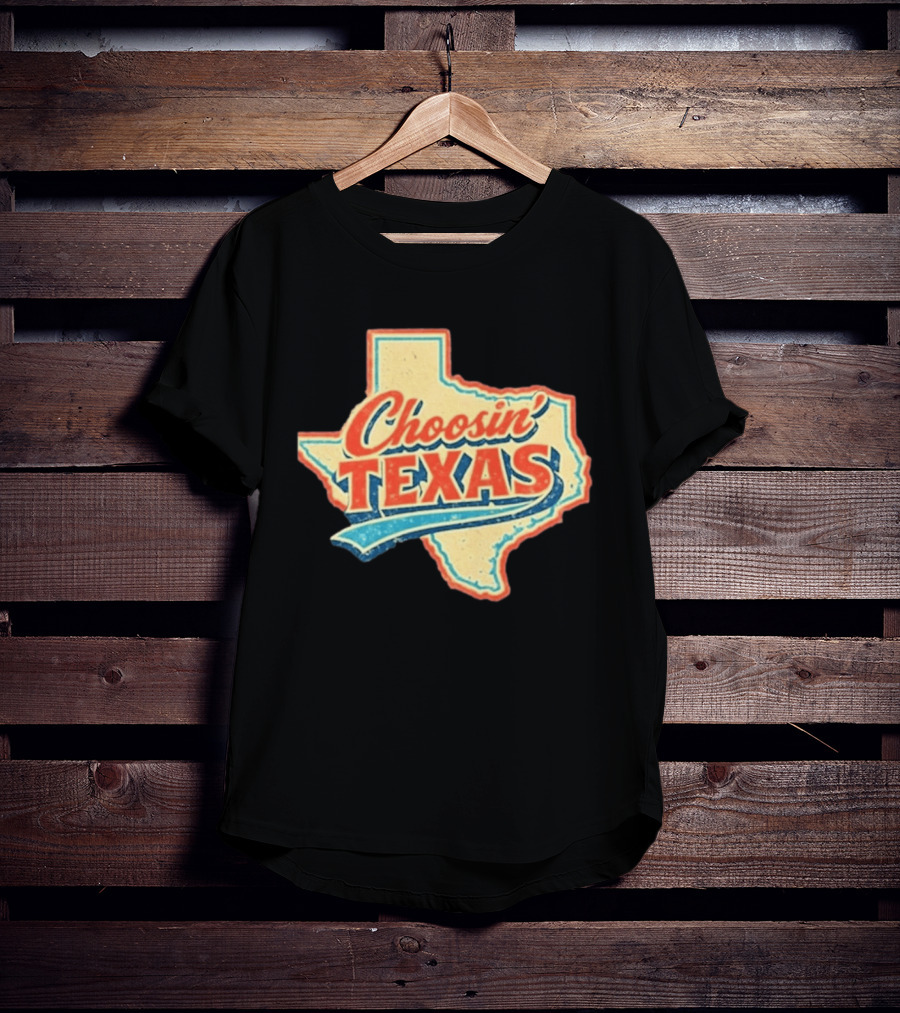 Choosin' Texas Map T-Shirt