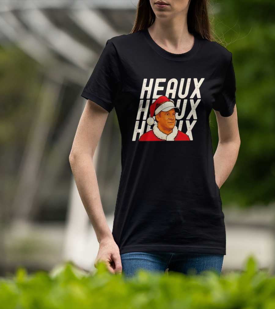 HEAUX HEAUX HEAUX Lane Kiffin Santa Hat T-Shirt