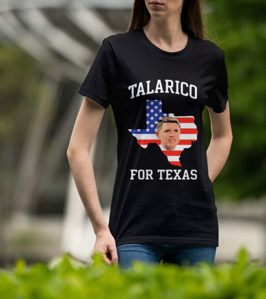 Talarico For Texas American Flag Campaign T-Shirt