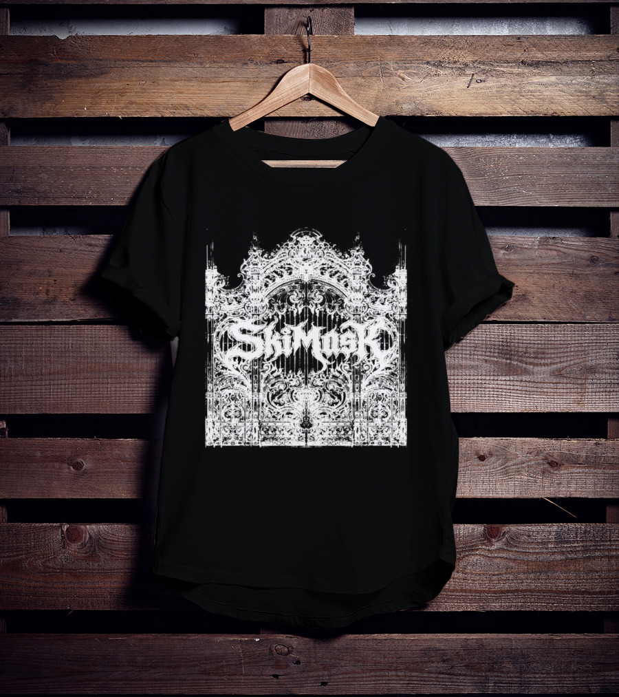 Ski Mask The Slump God Cathedral Gothic Architecture T-Shirt