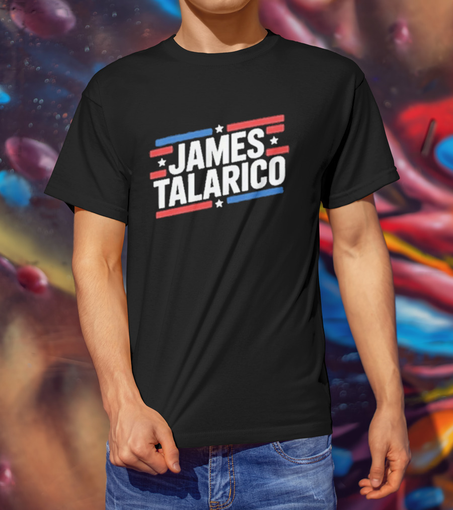 James Talarico Texas Political Red White Blue Campaign T-Shirt