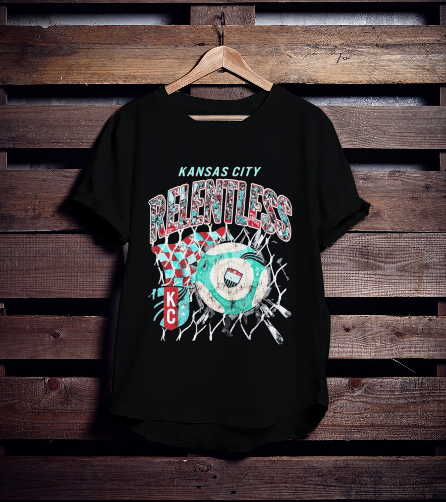 Kansas City Relentless KC Current Made Mobb Soccer Chainlink T-Shirt