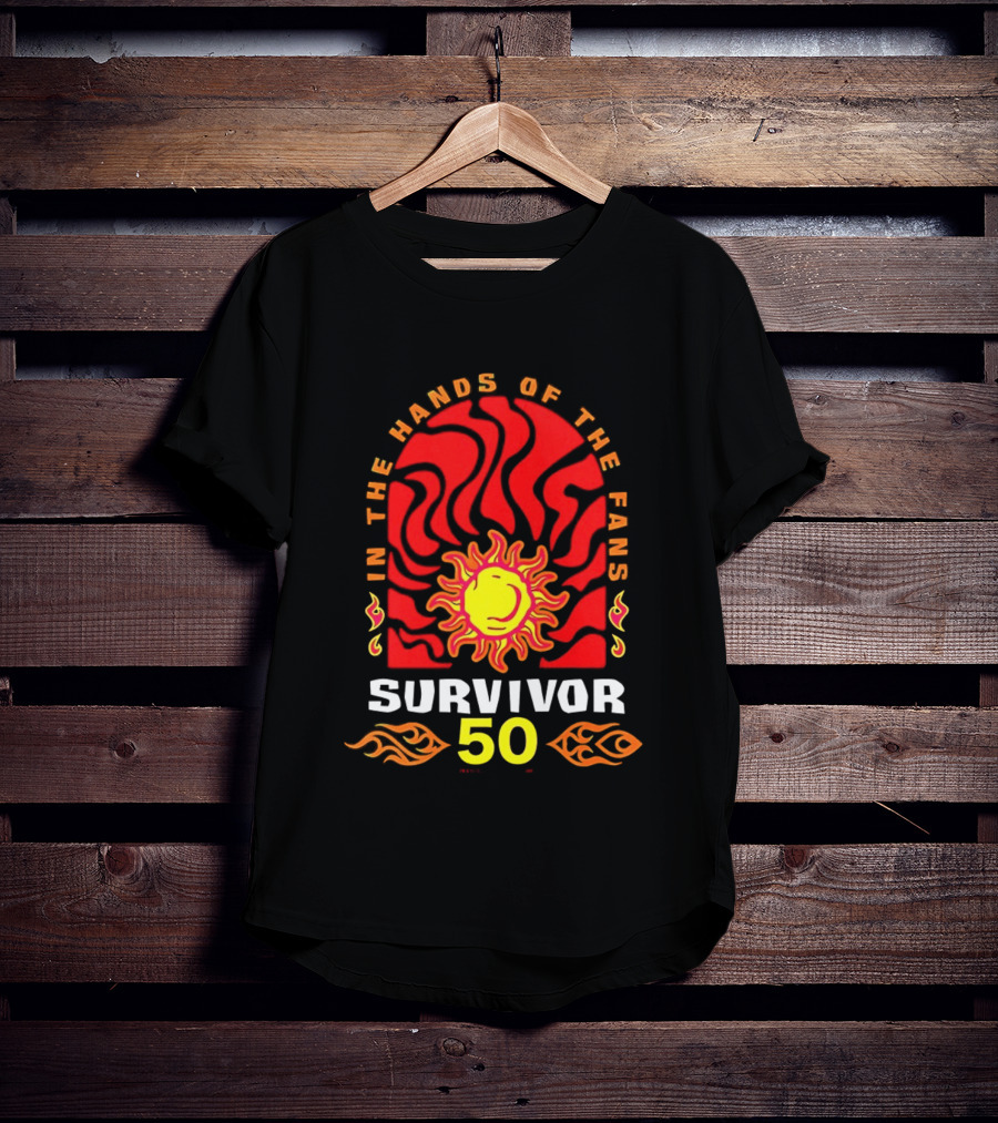 Survivor 50 In The Hands Of The Fans Tropical Sun T-Shirt