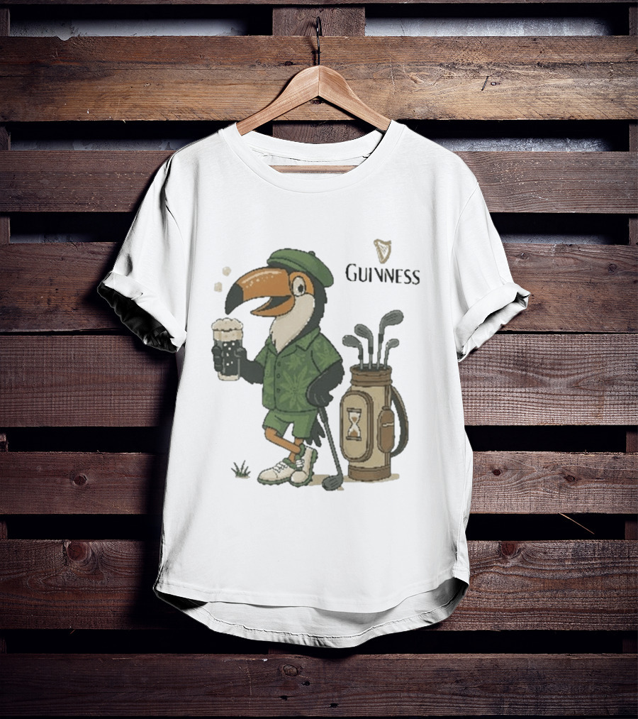Guinness Toucan Golf Beer St Patrick's Day T-Shirt
