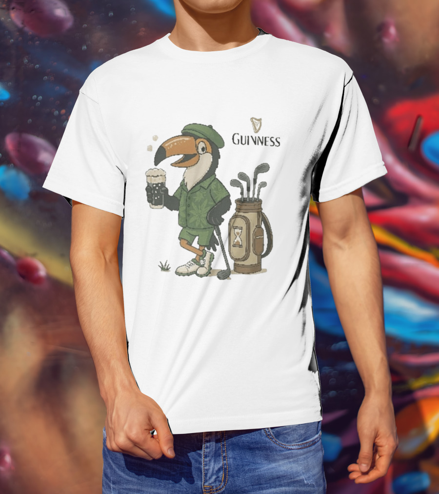 Guinness Toucan Golf Beer St Patrick's Day T-Shirt