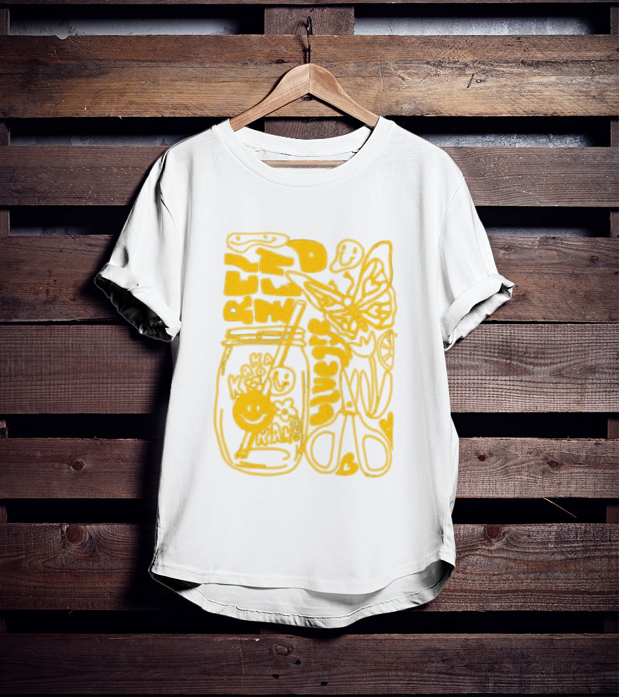 Jessie Kakao Read Dream Nothing Summer Butterfly Sunshine T-Shirt