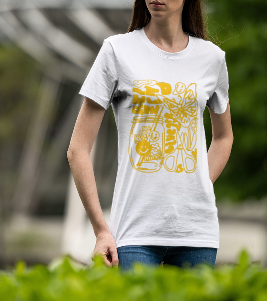 Jessie Kakao Read Dream Nothing Summer Butterfly Sunshine T-Shirt