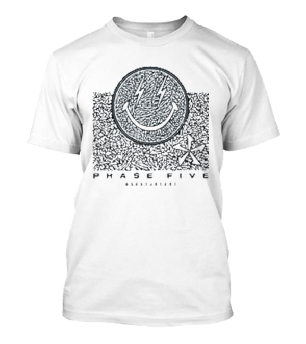 Phase Five Jett Shreds Smiley Lightning Bolt T-Shirt