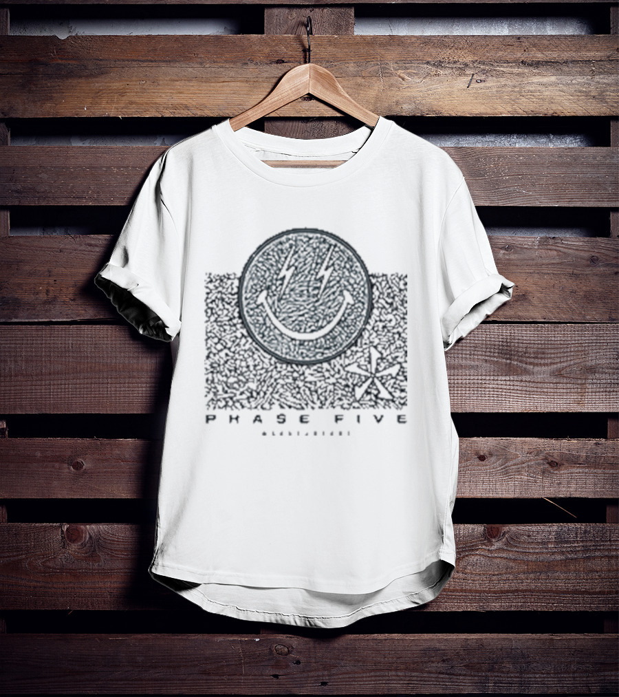 Phase Five Jett Shreds Smiley Lightning Bolt T-Shirt
