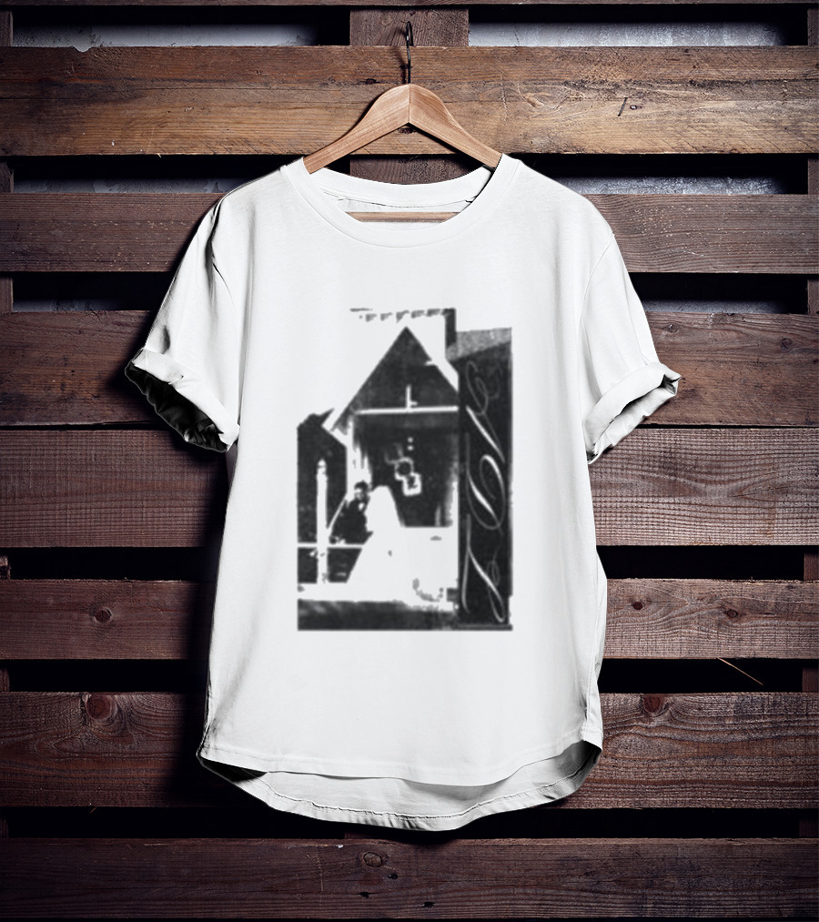 Yeat A Dangerous Love Cross Pyramid Monochrome T-Shirt