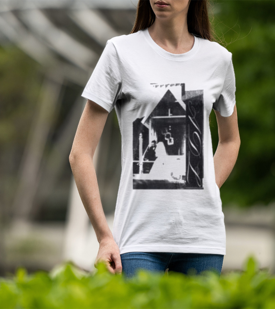Yeat A Dangerous Love Cross Pyramid Monochrome T-Shirt