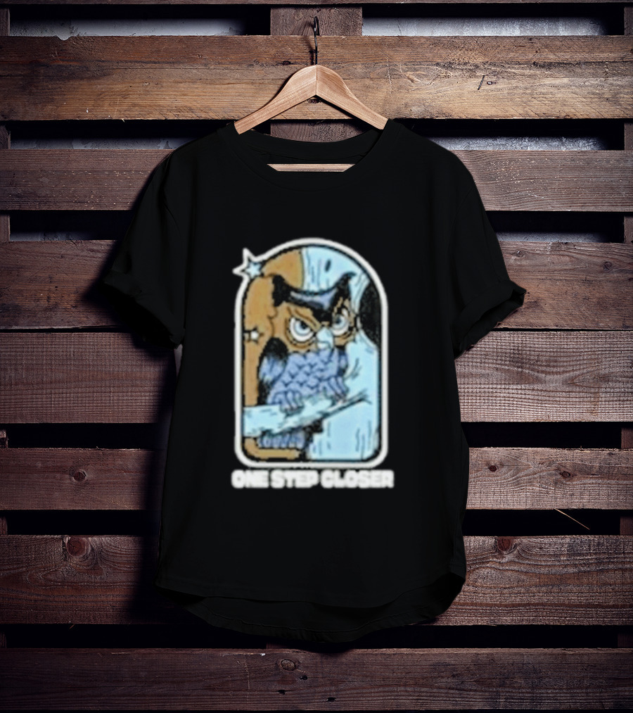 One Step Closer Evil Greed Owl T-Shirt