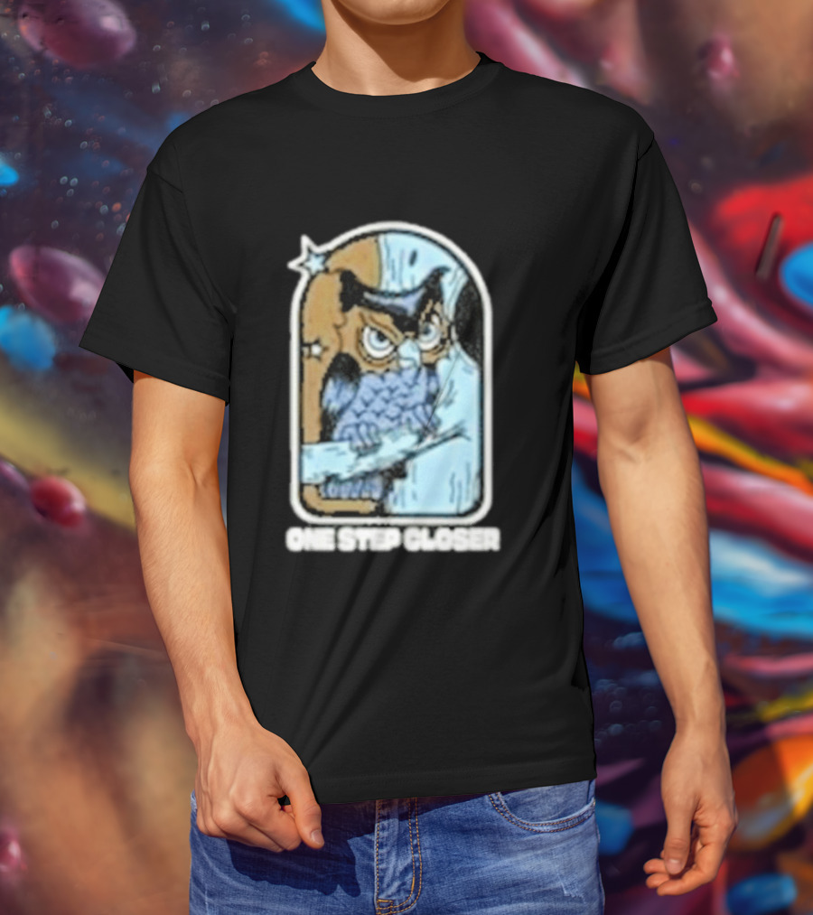 One Step Closer Evil Greed Owl T-Shirt