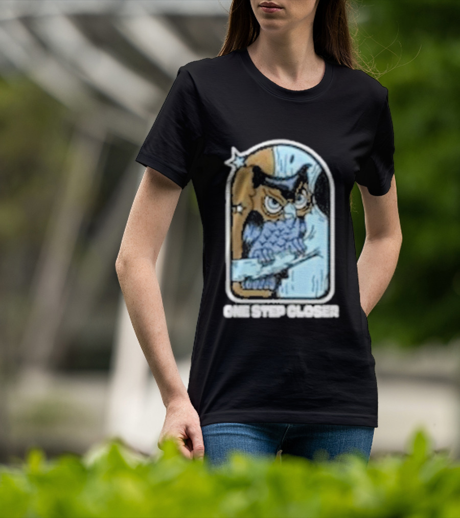 One Step Closer Evil Greed Owl T-Shirt