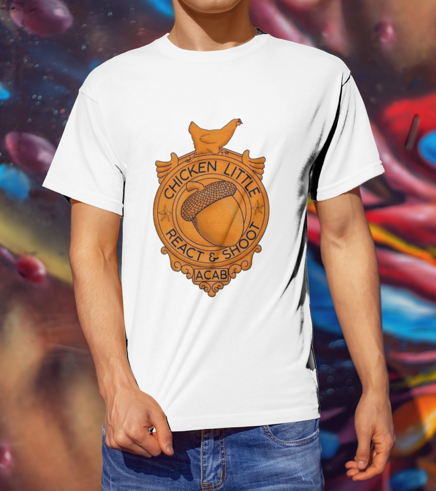 Chicken Little ACAB React & Shoot Acorn T-Shirt