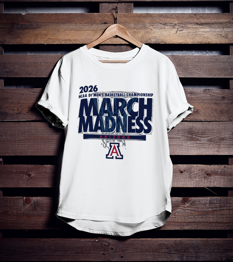 2026 NCAA Men's Basketball Championship March Madness Arizona T-Shirt