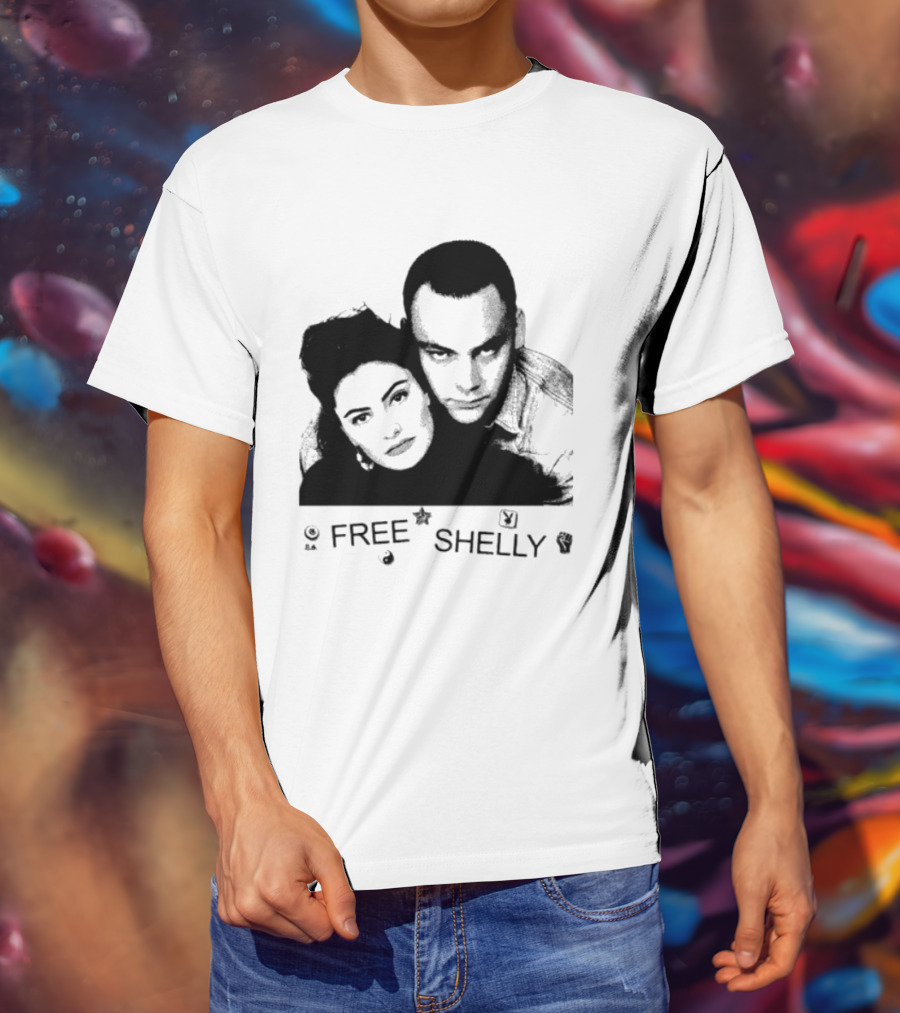 FREE SHELLY Twin Peaks Iconic Characters T-Shirt