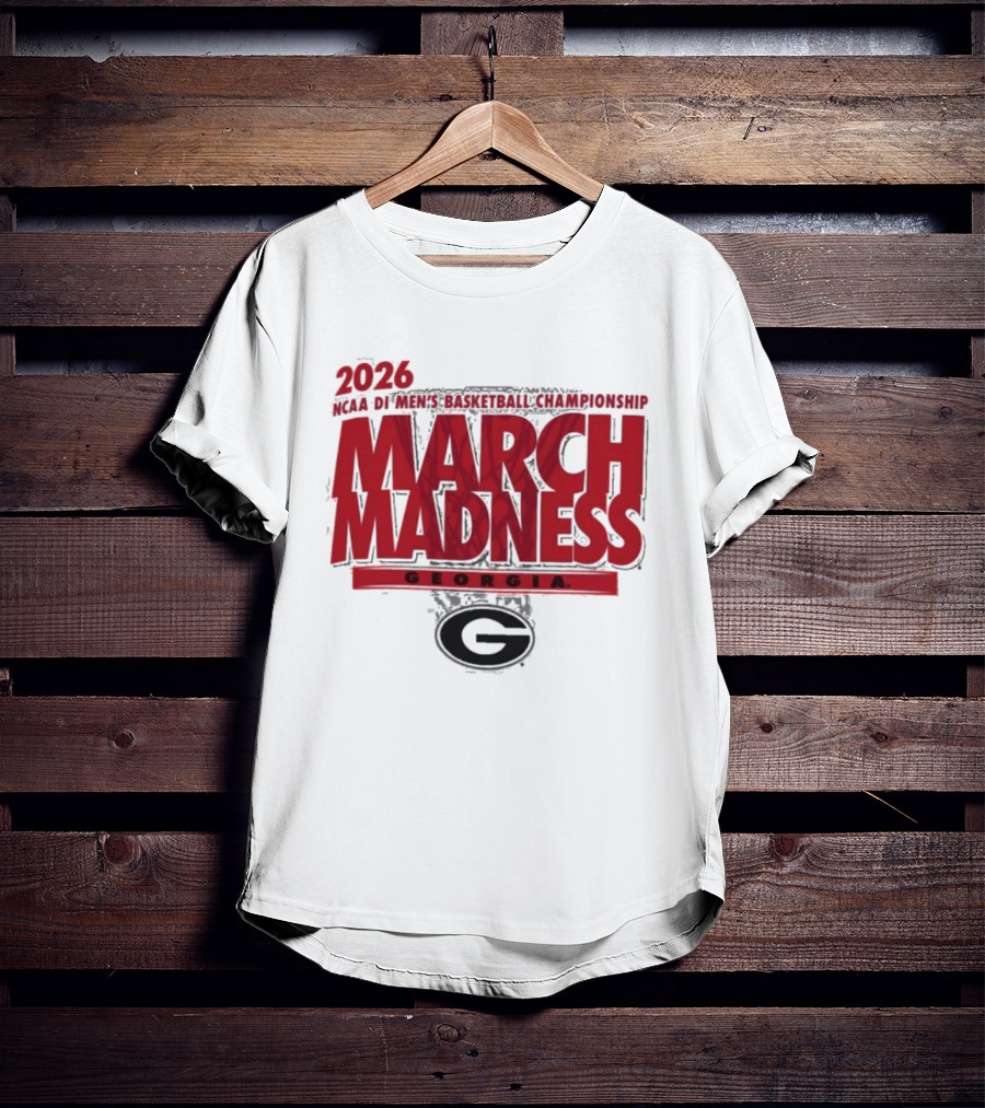 Georgia 2026 NCAA DI Men's Basketball Championship March Madness T-Shirt